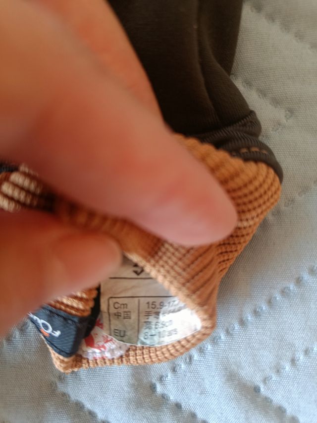 Guantes equitación niño Talla8-10