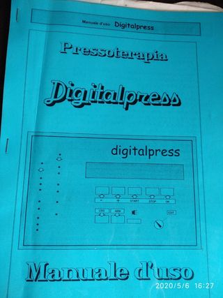 Pressoterapia DigitalPress Linfodrenaggio