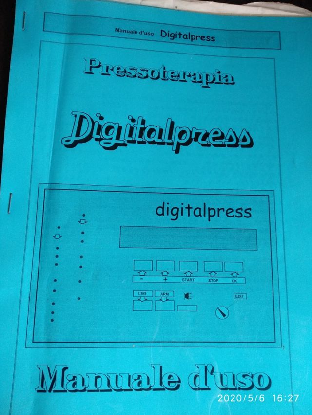 Pressoterapia DigitalPress Linfodrenaggio