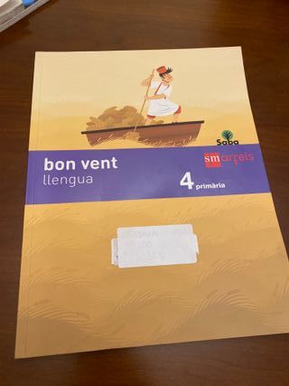 Llengua, bon vent. 4 Primària. Saba