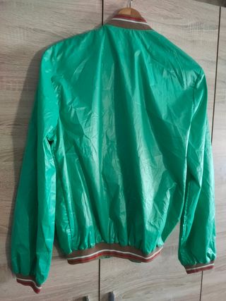 Cazadora menta chaqueta vintage Retro bomber jacke