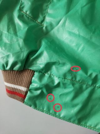 Cazadora menta chaqueta vintage Retro bomber jacke