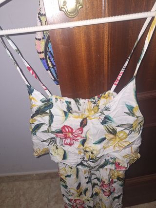 Blusa de tirantes - flores