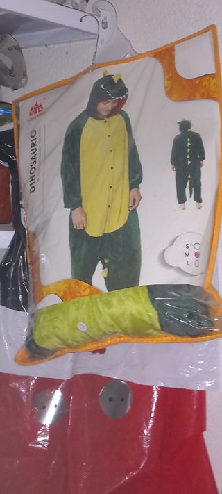 Disfraz pijama de dinosaurio talla M