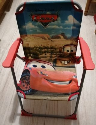Silla Plegable Cars Infantil