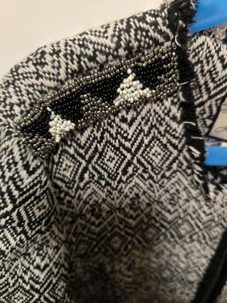 Blazer Pull&Bear M - Blanco&Negro