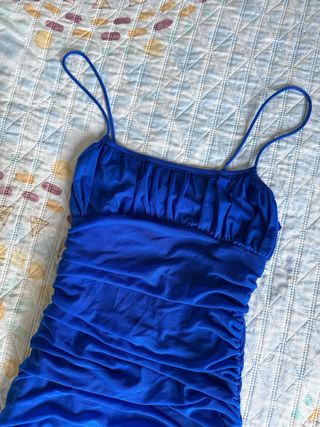 Vestido azul mini 