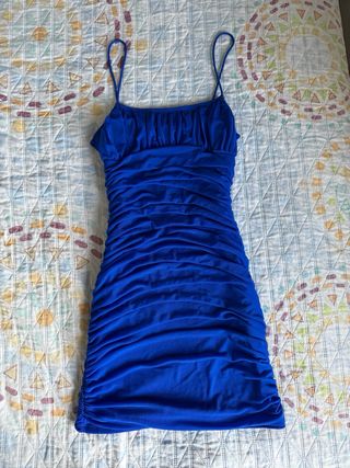 Vestido azul mini 