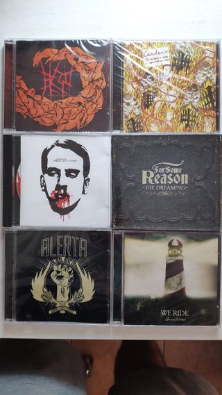 6 CDs Metal y Hardcore v.3