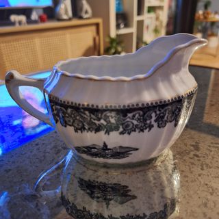 Salsera Santa Clara, porcelana