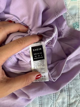 Vestido Lila Shein