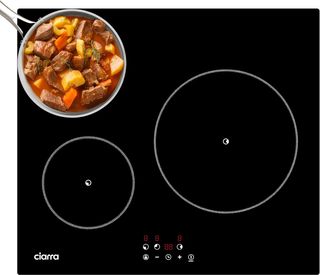 Ciarra Placa Induccion 3 Fuegos 60cm 5600W
