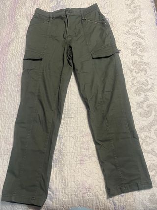 Pantalones cargo H&M - Verde oliva