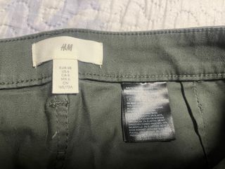Pantalones cargo H&M - Verde oliva