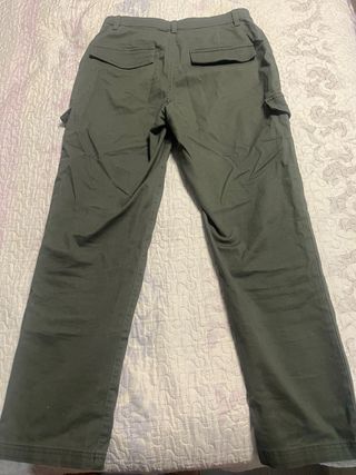 Pantalones cargo H&M - Verde oliva