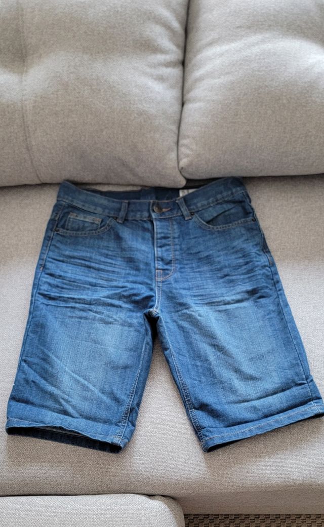 Shorts vaqueros azul marino