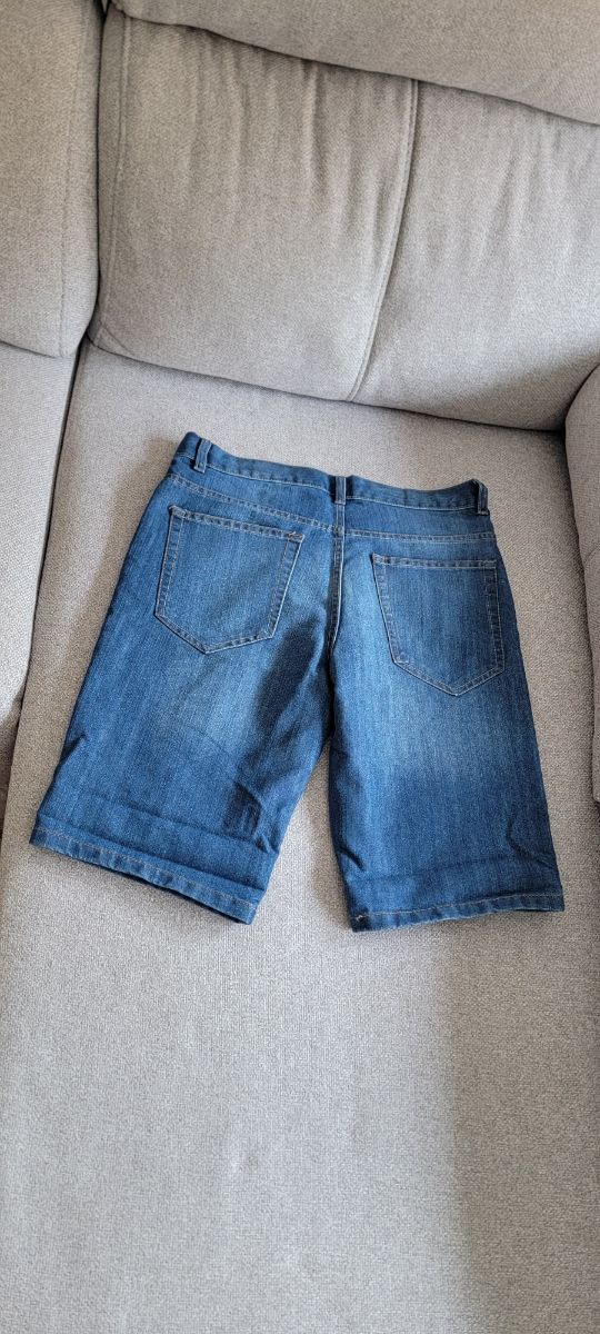 Shorts vaqueros azul marino