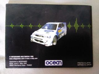 Manual V-Rally Championship Game Boy