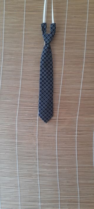 Corbata niño - Negra y Blanca