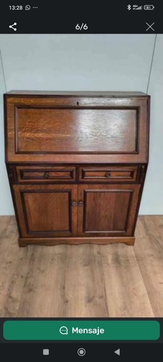 BURO ESCRITORIO ANTIGUO DE MADERA