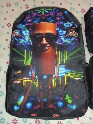 Mochila, estuche y bolso escolar Italian Brainrot