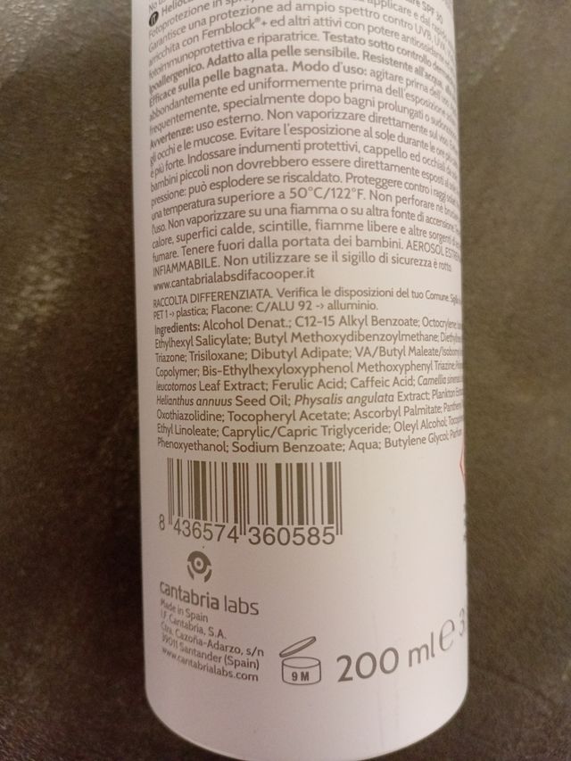 Heliocare 360° Invisible Spray SPF30