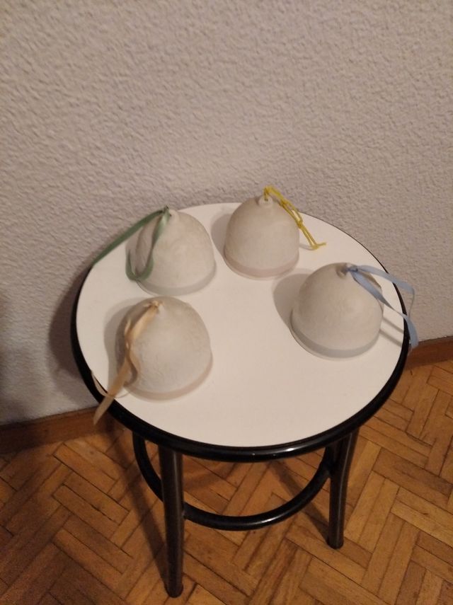 4 Campanillas Lladró porcelana