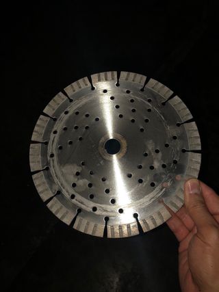 Disco diamante Stayer Ø230mm usado 1 vez