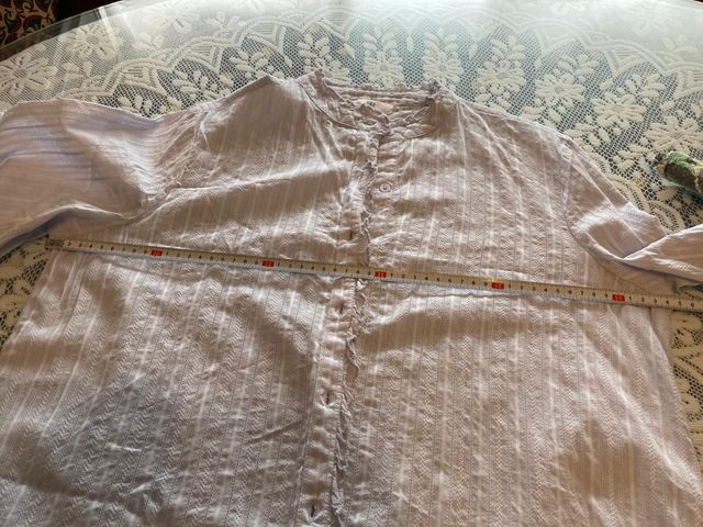 Camisa Blusa Azul Cielo ( Talla 40-M-L)