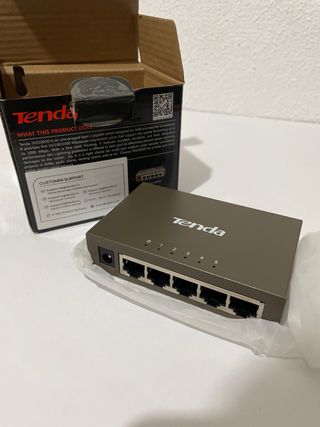 Switch Ethernet Tenda TEG1005D 5 puertos