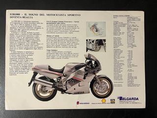 Depliant Yamaha FZR 1000