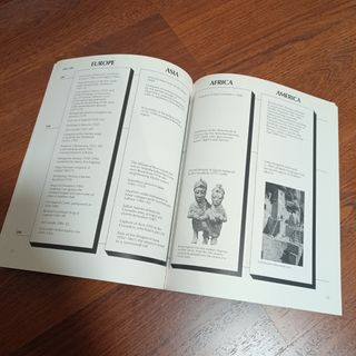 Libro Cronología de la historia. En inglés