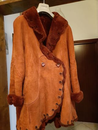Cappotto montone vintage