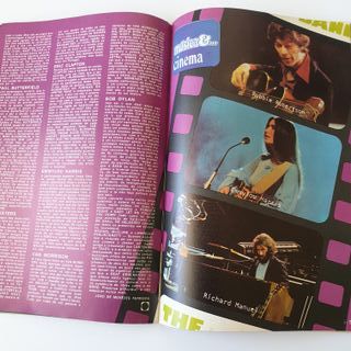 bob dylan rare magazine vintage 1978 the band last