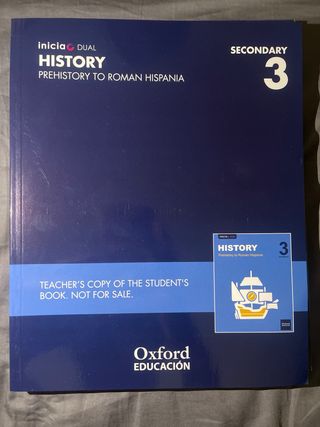 Libro HistoriaGeografía Oxford IniciaDual Secondar