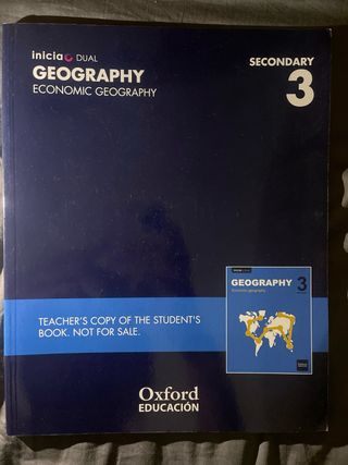 Libro HistoriaGeografía Oxford IniciaDual Secondar