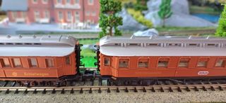 Trenes escala N: 3pasajeros de la DB alemana