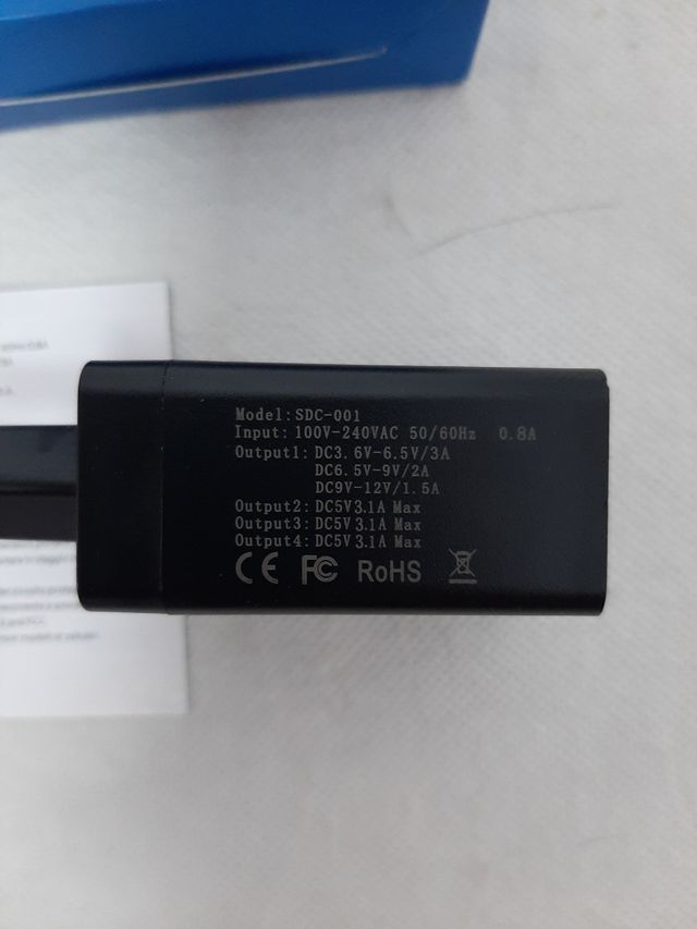 Cargador Qualcomm Quick Charge 3.0