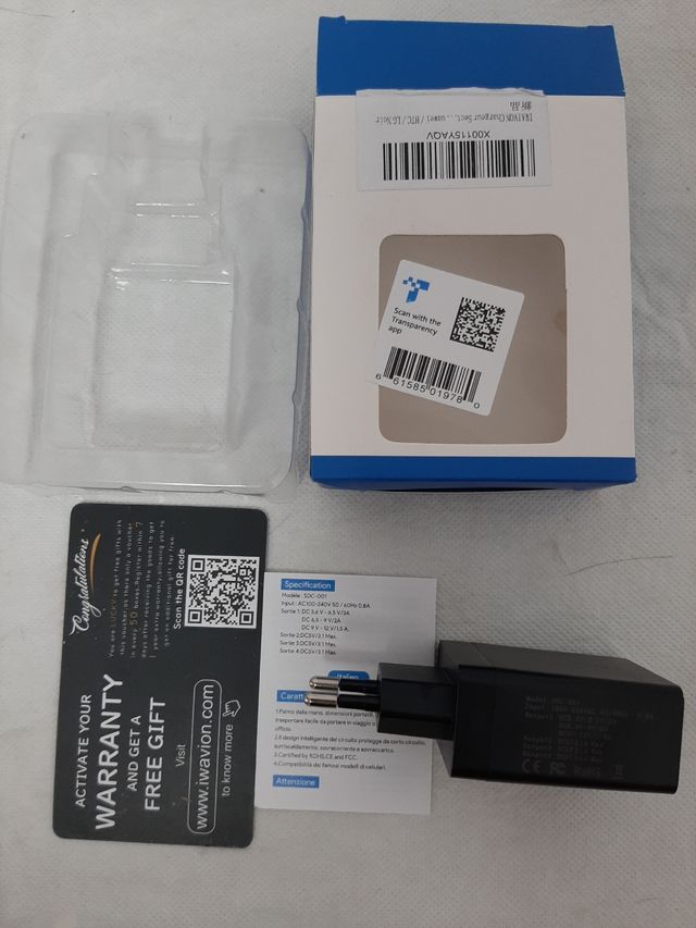 Cargador Qualcomm Quick Charge 3.0