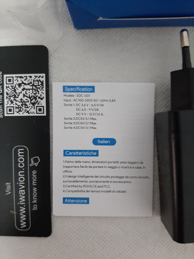 Cargador Qualcomm Quick Charge 3.0