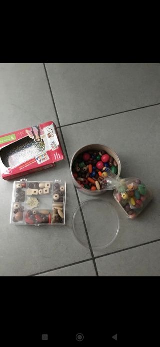 Crea Mania: Perline in legno per Gioielli