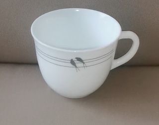 Desayuno 6 tazas y 6 platos Harmonia aves