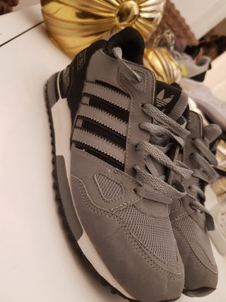 Adidas - Scarpe sportive grigio-nere