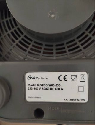 Vaso licuadora - Jarra cristal