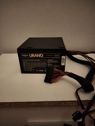 Fuente alimentación NOX Urano 450W