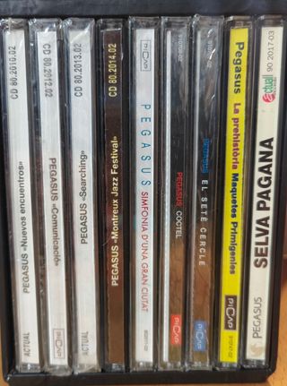 Antología Pegasus: 9 CDs no lo envío 