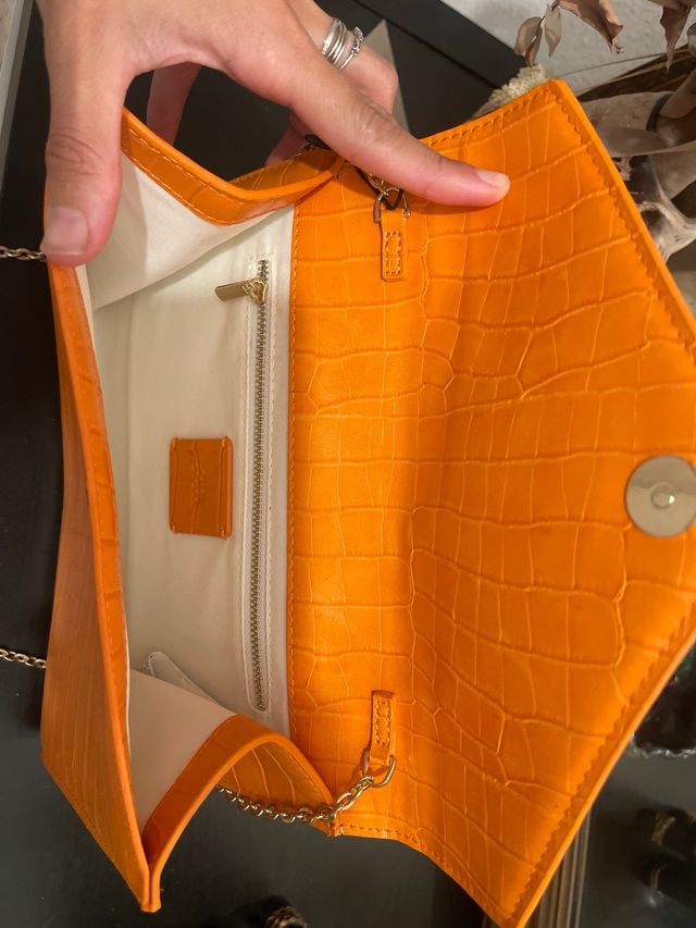 Bolso Zara Naranja