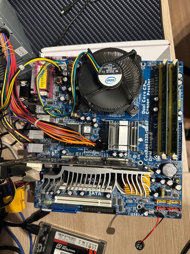 Placa base Asrock + CPU + RAM