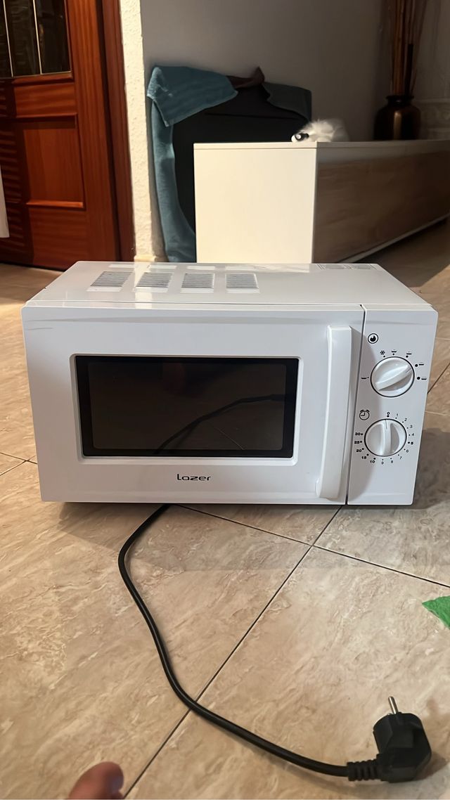 Microondas Lázer - Blanco