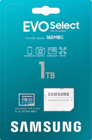 Samsung - Tarjeta MicroSD EVO Select 2023 (1 TB)